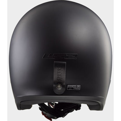 Casco Moto Jet Custom Ls2 OF599 SPITFIRE 2 matt Black