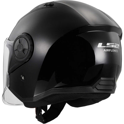 Casco Moto Jet Ls2 OF616 AIRFLOW 2 SOLID