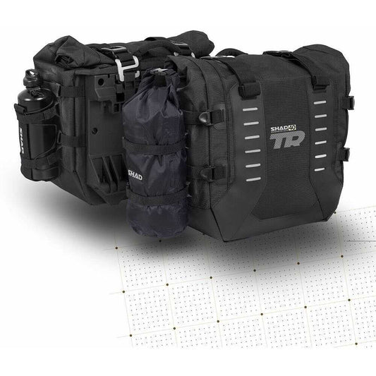 Coppia Borse Laterali Adventure Shad TR40 Terra - 4P & 3P System