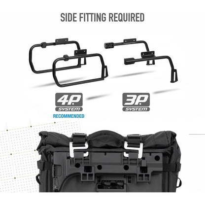 Coppia Borse Laterali Adventure Shad TR40 Terra - 4P & 3P System