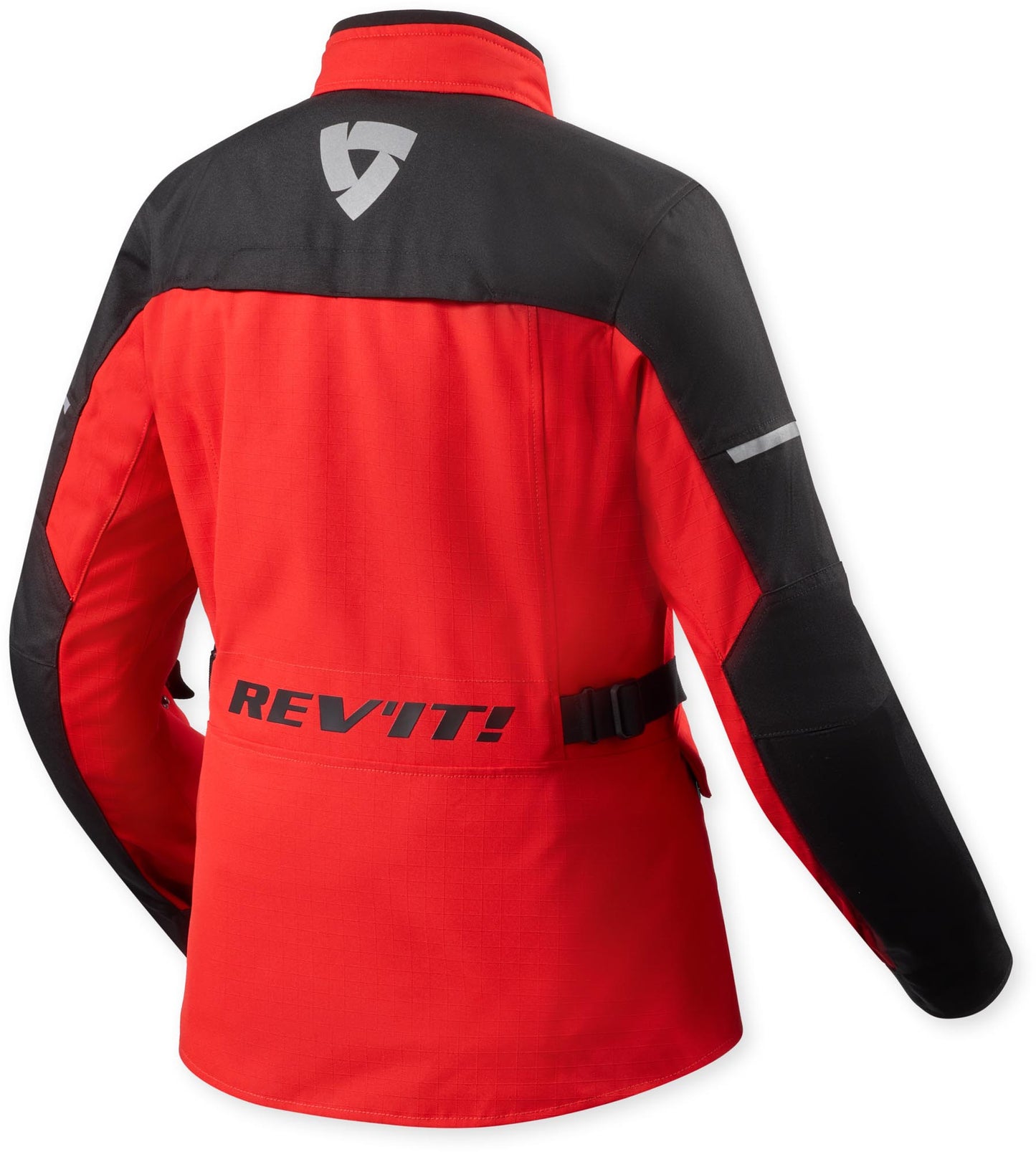 Revit Convergent H2O Giacca tessile impermeabile per motociclette DONNA ROSSO