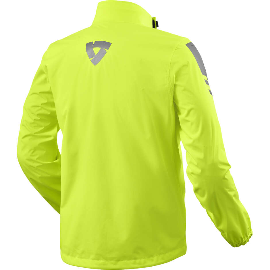 Giacca Antipioggia Moto Revit CYCLONE 4 H2O Neon Giallo
