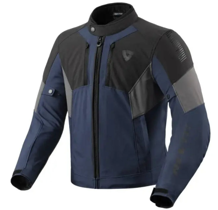 Revit Catalyst H2O - Chaqueta de tela azul y negra