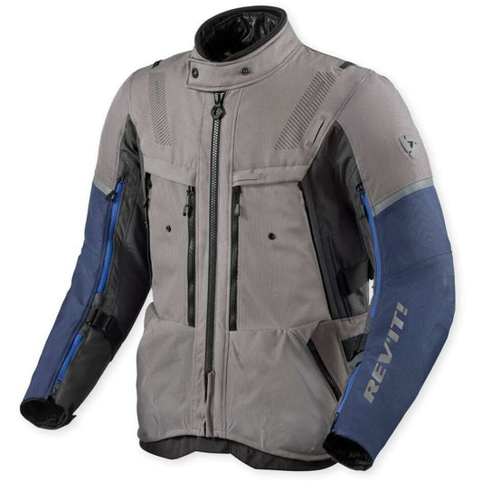 Giacca Moto Rev'it Sand 5 H2O Grigio Grigio Scuro