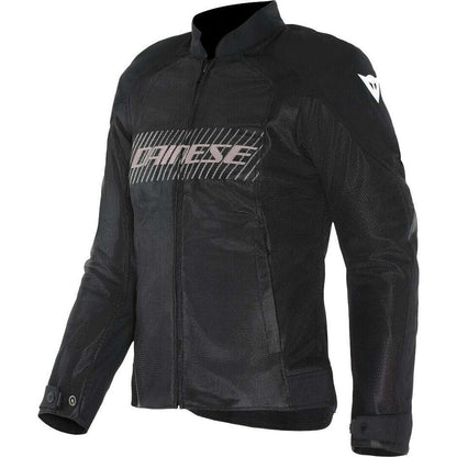 Giubbotto Moto Donna Dainese HEROSPHERE AIR TEX WMN Nero Bianco Pesca