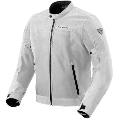 Giubbotto Moto Estiva Traforata Revit ECLIPSE 2 Argento