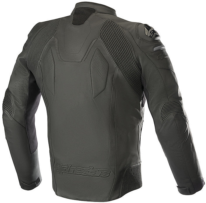 Alpinestars CALIBER Leather Motorcycle Jacket Black