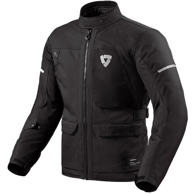 Revit Convergent H2O Motorcycle Jacket Black
