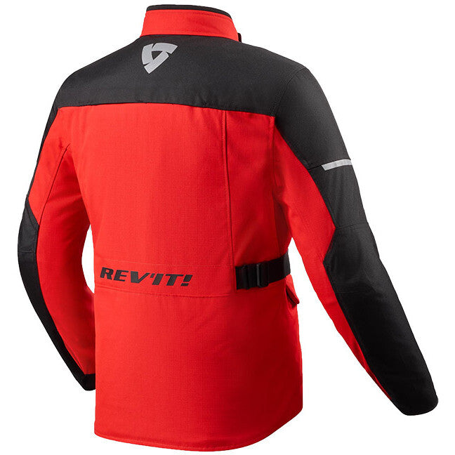 Giubbotto Moto Revit Convergent H2O Rosso Nero
