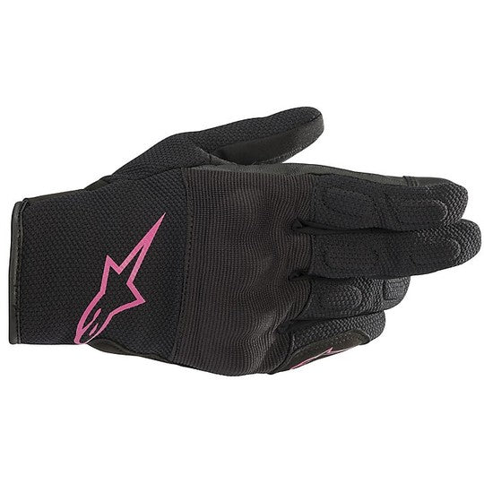 Guanti Donna Moto In Tessuto Alpinestars Stella S MAX Drystar Nero Fucsia