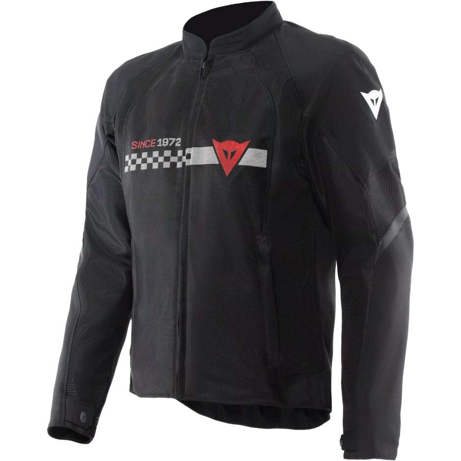 HEROSPHERE AIR TEX JACKET BLACK WHITE DAINESE