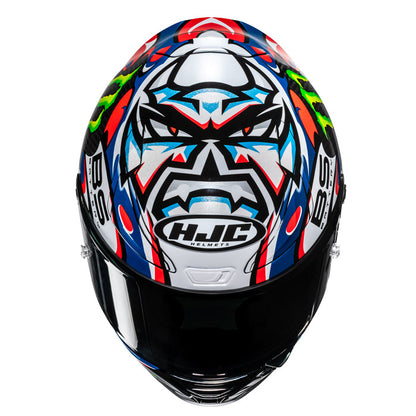 Casco Hjc Rpha 1 V2 Carbon Quartararo Le Mans 3