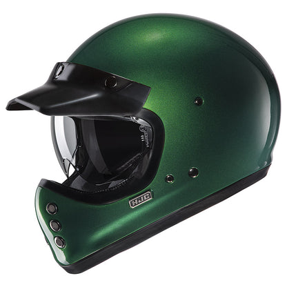 Casco HJC V60 negro verde intenso