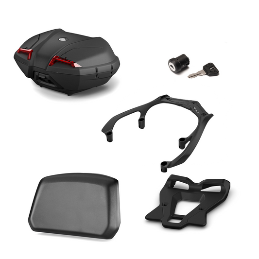 KIT PORTAEQUIPAJES + BAÚL 45 LT + COJÍN YAMAHA TMAX T-MAX 530 560 2017-2021