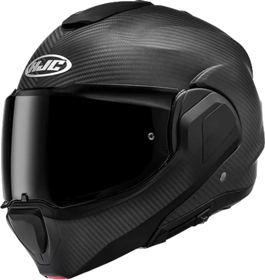 CASCO MODULARE HJC F100 CARBON MATT