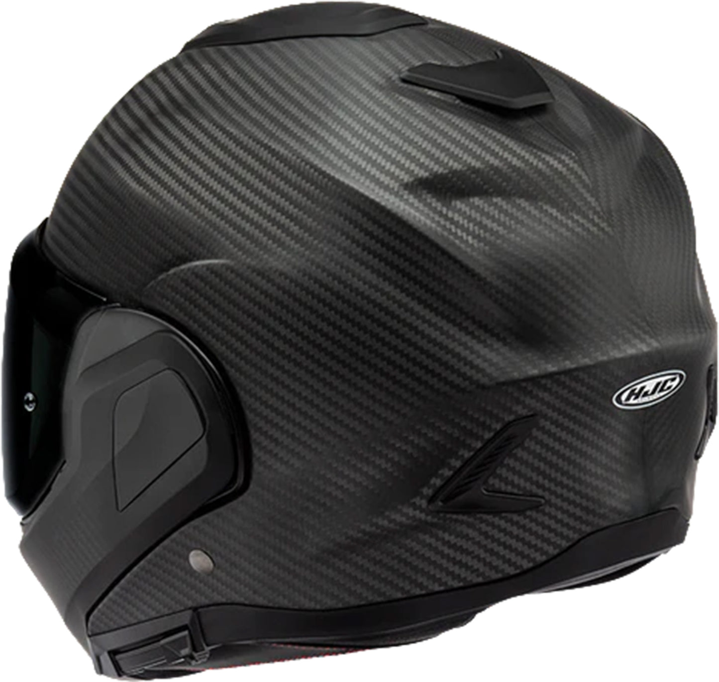 CASCO MODULARE HJC F100 CARBON MATT