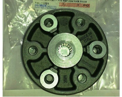 REAR WHEEL HUB PLUS DISC YAMAHA AEROX 50 MBK NITRO 50 MALAGUTI F12 F15 