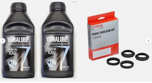 OLIO FORCELLA YAMALUBE 10W 2 PARAOLI PARAPOLVERE ORIGINALE TMAX DA 2015 A 2024