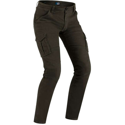 Pantaloni Moto Tecnici PMJ Promo Jeans SANTIAGO Moro