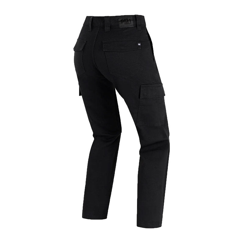 Jeans Donna Pmj Electra Cargo nero
