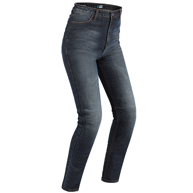 Jeans Donna PMJ Sara blu scuro