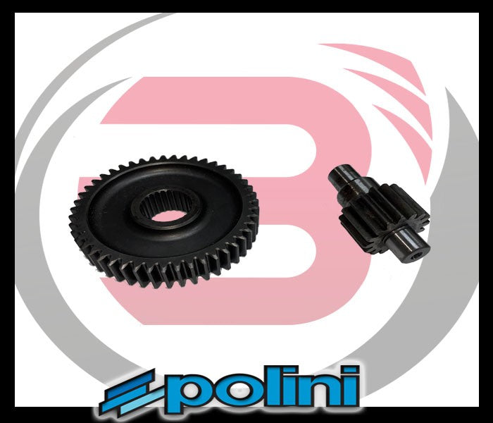 RELACIONES SECUNDARIAS AMPLIADAS POLINI Z.16/47 Ø 17 SCOOTER ZIP FERRA 