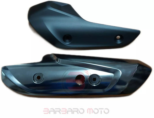 2 PEZZI COPRI MARMITTA PARACALORE ADATTI A YAMAHA TMAX T-MAX 560 2022 - 2024