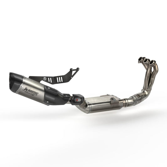 Sistema di scarico Akrapovic completo per TRACER 9