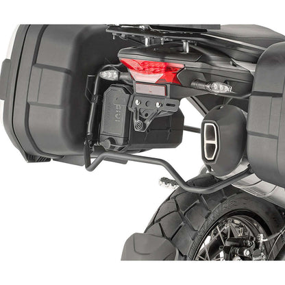 Soportes Moto Givi PL8711 Para Maletas Laterales Monokey para Benelli TRK 502 X (2017-19)-(2020-22)
