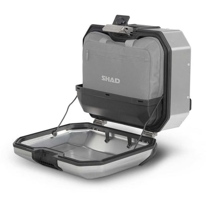 Valigia Laterale 4P System Shad TERRA in Alluminio 36 Litri TR36L Sinistra