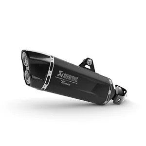 SCARICO YAMAHA TENERE 700 EU5 AKRAPOVIC TERMINALE TITANIO CARBONIO SLIP ON NERO